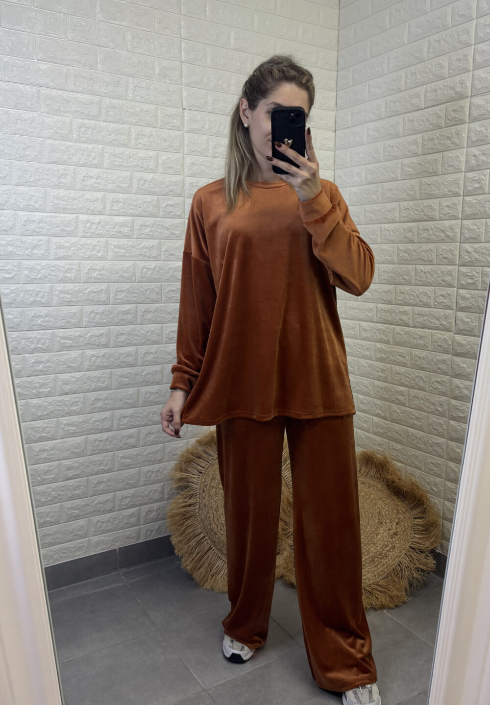 Velour Σέτ Pumpkin